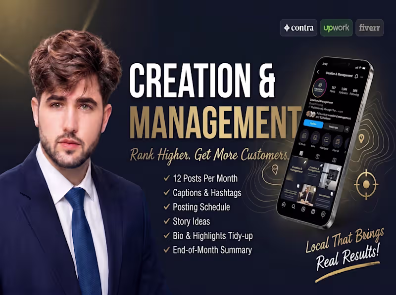 Cover image for Instagram Content Creation and Management for Your Brand