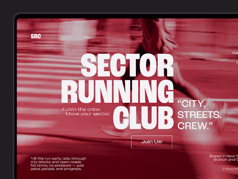 Cover image for Website for sport community