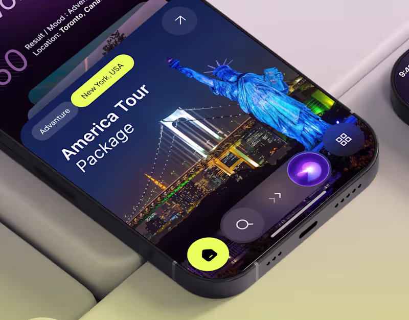 Cover image for AI Travel - Booking  App Design | Orbix Studio