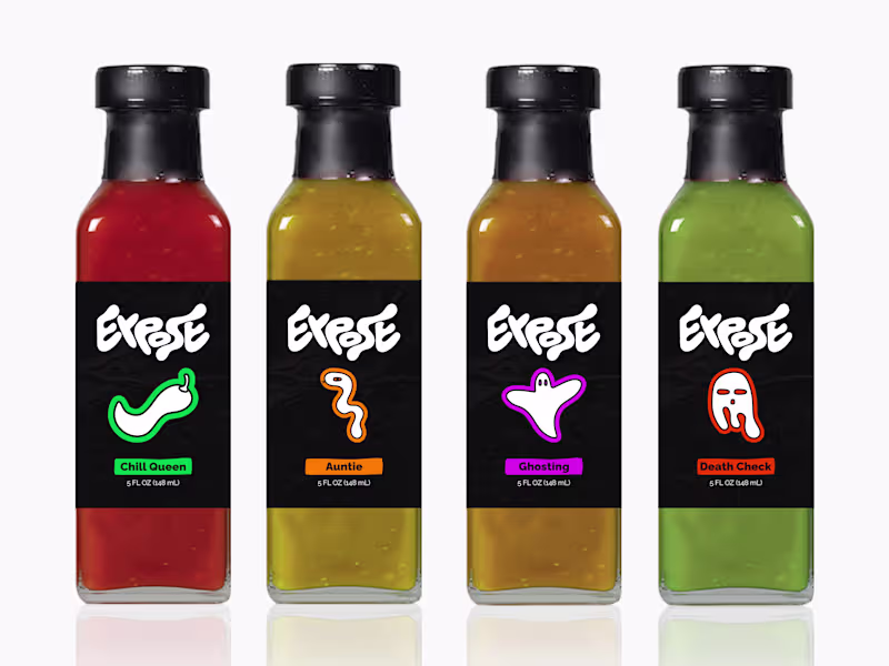 Cover image for Hot Sauce Branding and Packaging