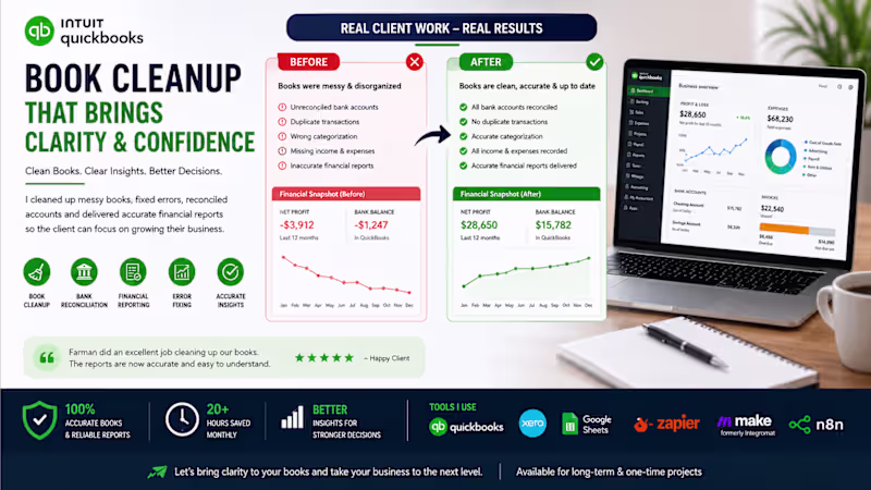 Cover image for QuickBooks Online Bookkeeping