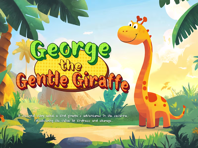 Cover image for professional childrens book illustrations