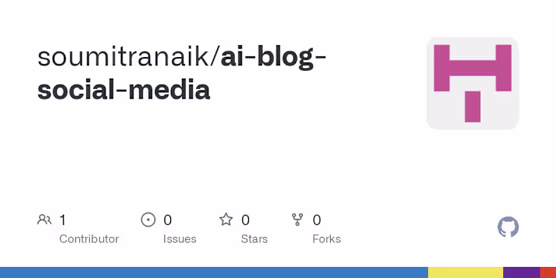 Cover image for AI Social media tool