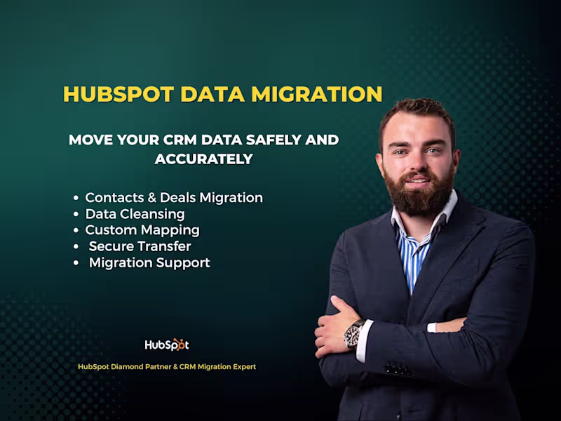 Cover image for HubSpot CRM Data Migration