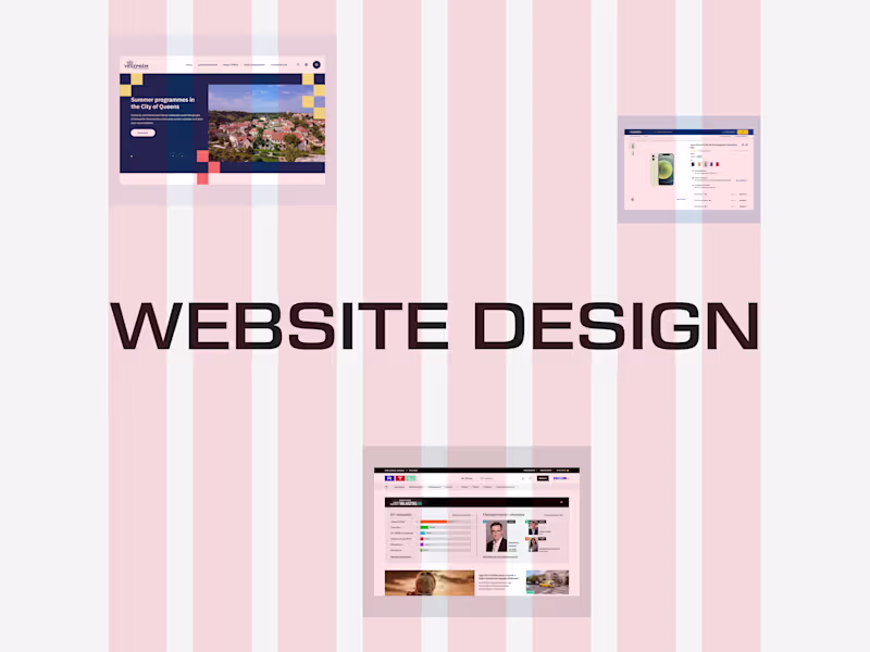 Cover image for Website Design