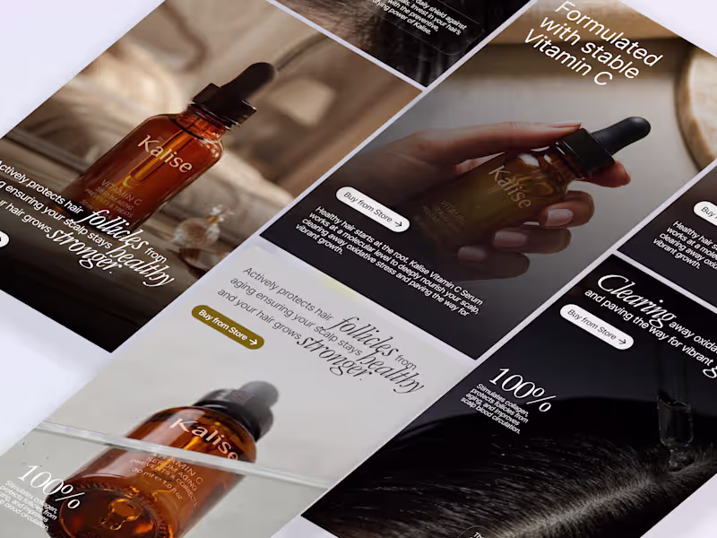 Cover image for Kalise, Premium Social Media Campaign
Designed
