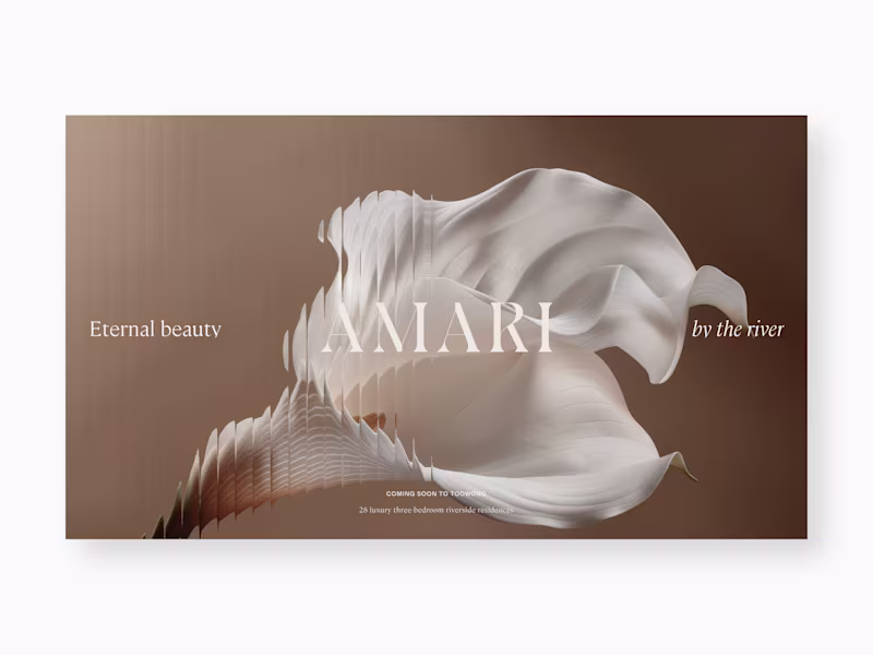 Cover image for AMARI: Luxury Riverside Residences