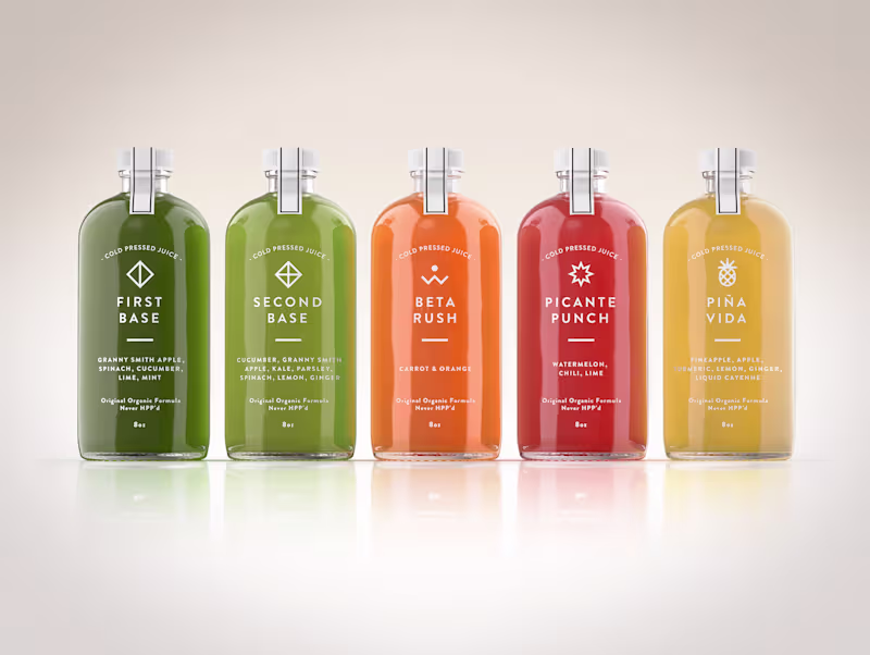 Cover image for Juice Line - Clean Packshot Render for Organic Product Launch