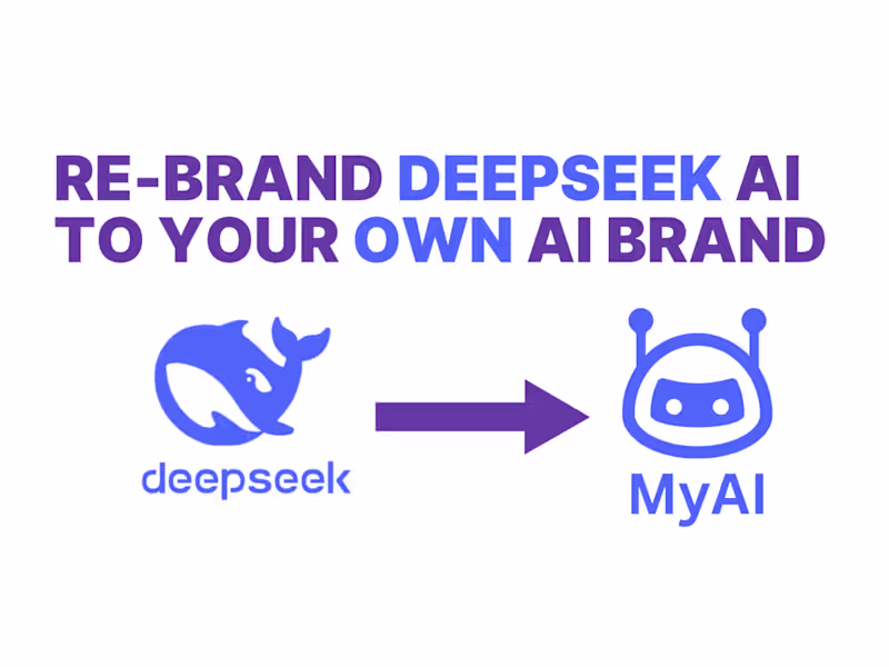 Cover image for I will rebrand deepseek ai to your own ai brand