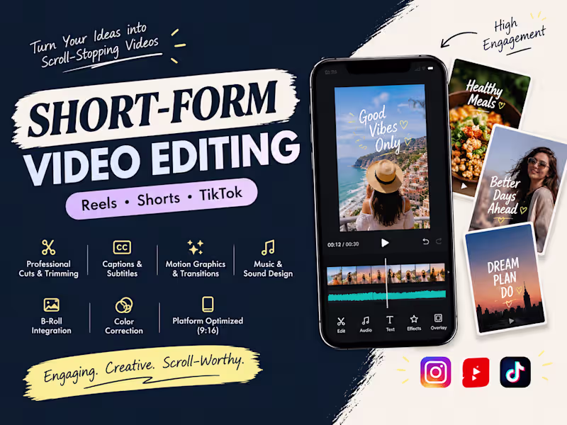 Cover image for Short-Form Video Editing