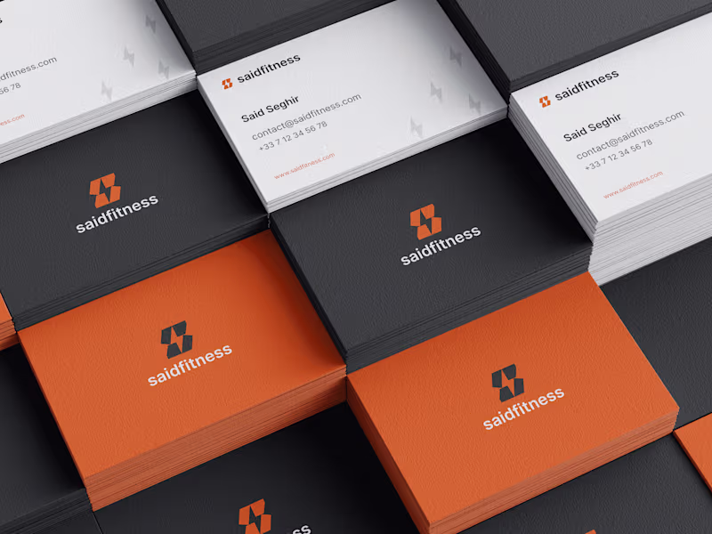 Cover image for Saidfitness - Branding Design
