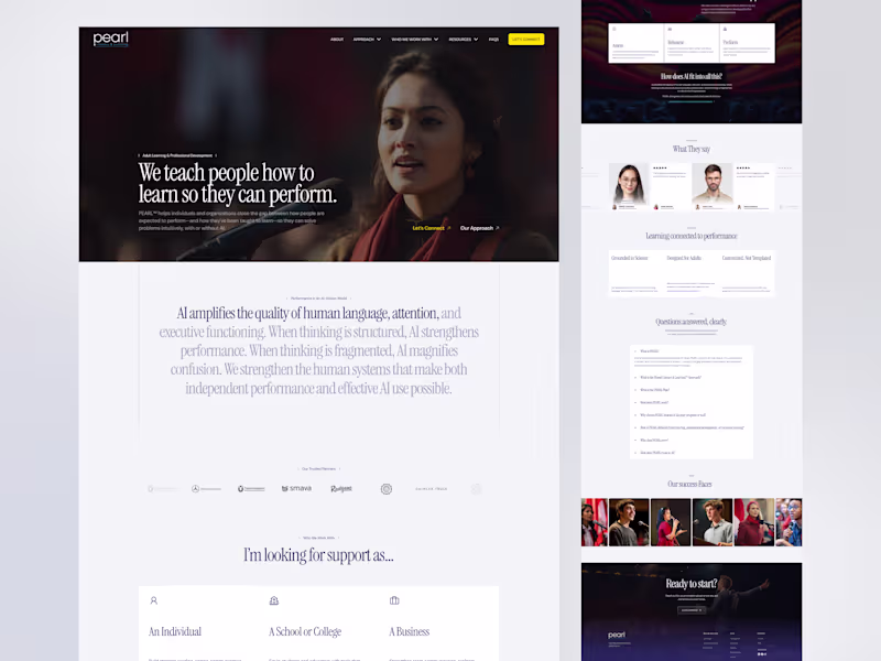 Cover image for A modern educational platform experience