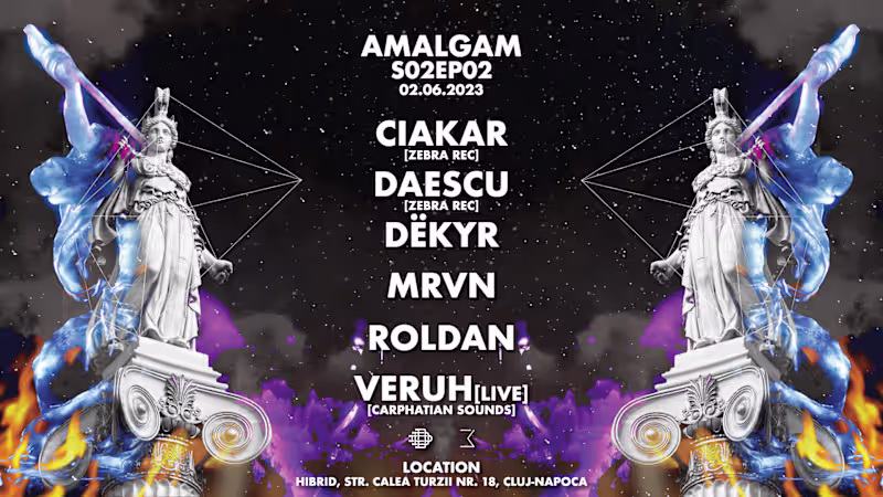 Cover image for Amalgam S02EP02 – Event Poster Design Poster created for the...