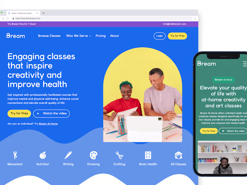 Cover image for Webflow website design and development