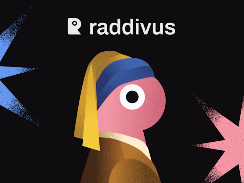 Cover image for Raddivus — Bold Branding for an AI Ad Copilot