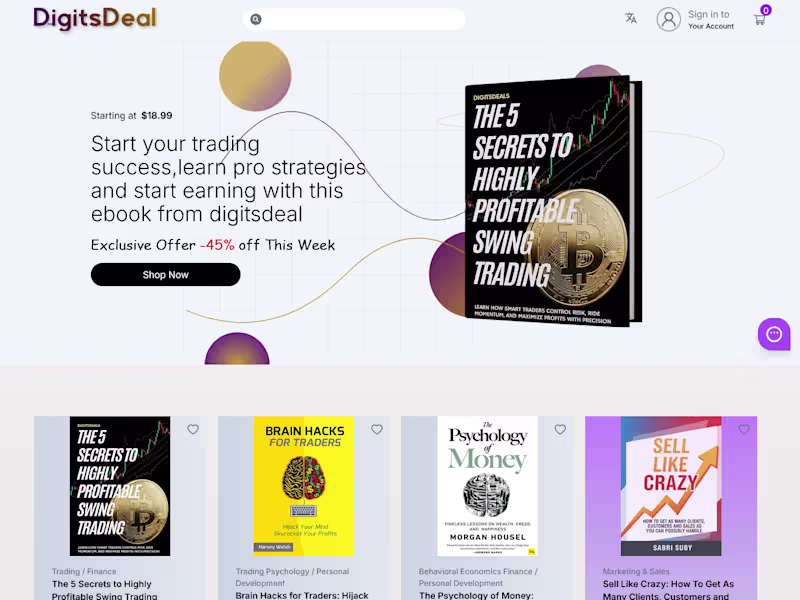 Cover image for FAST RELIABLE ECOMMERCE WEBSITE