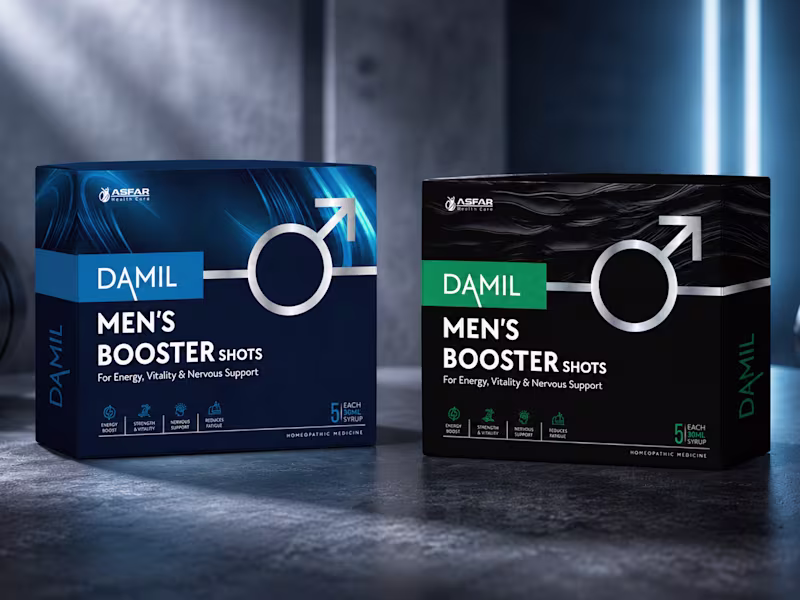 Cover image for Men’s Booster Supplement Shots