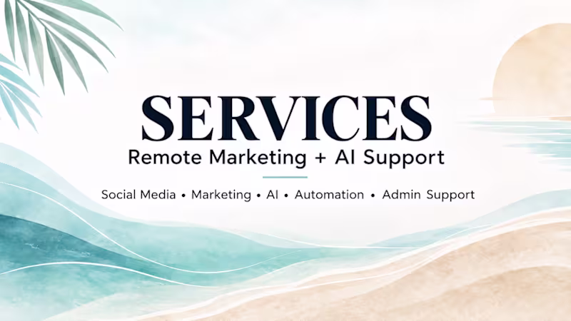 Cover image for Social Media Marketing & Content Creation