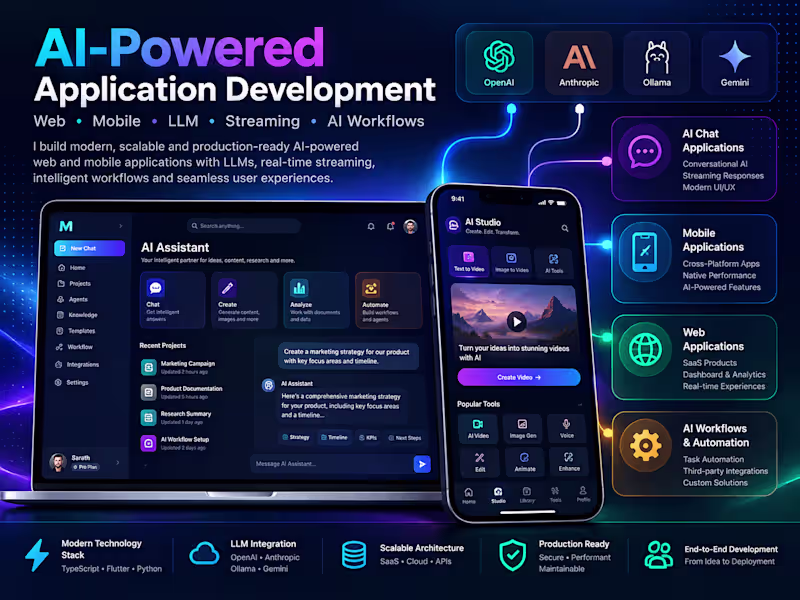 Cover image for AI-Powered Application Development