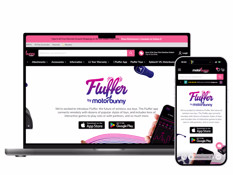 Cover image for Shopify Landing Page for Motorbunny