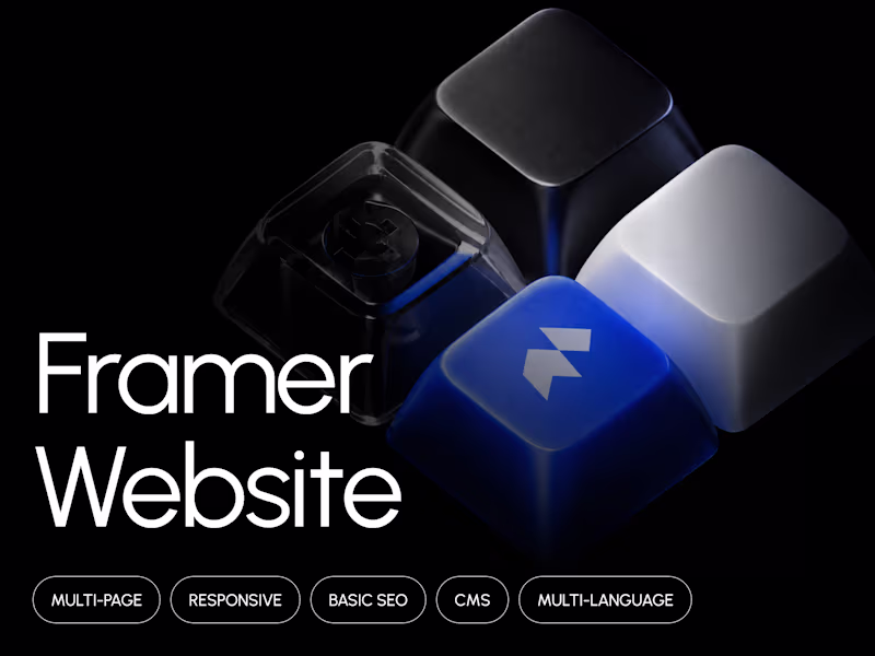 Cover image for Framer Website