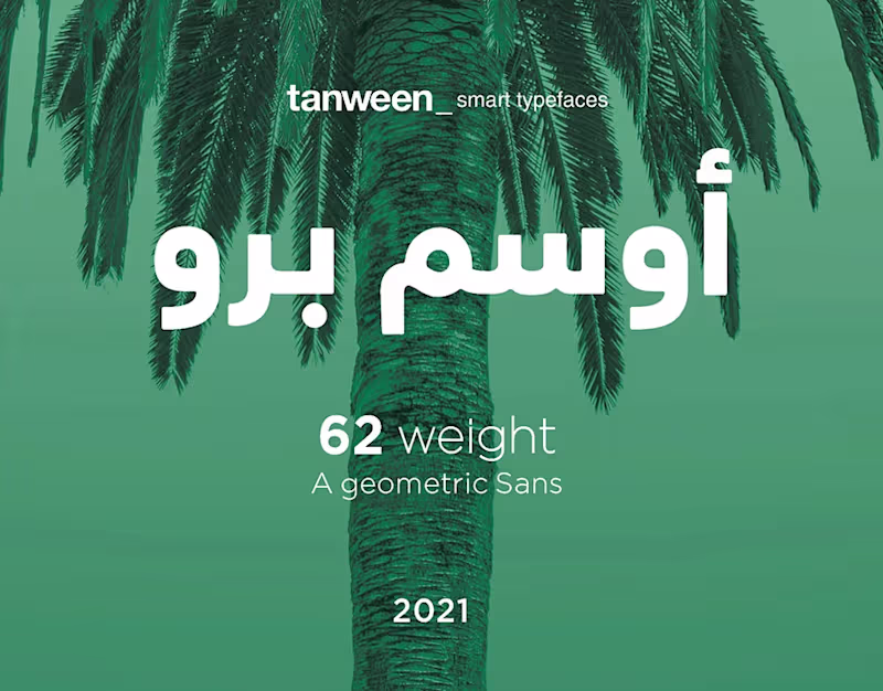 Cover image for BEST ARABIC FONT EVER