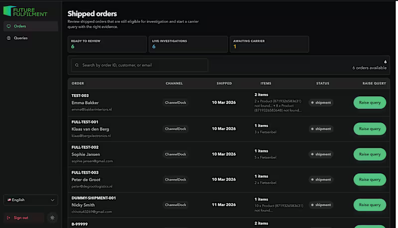 Cover image for Logistic Email Automation with Dashboard