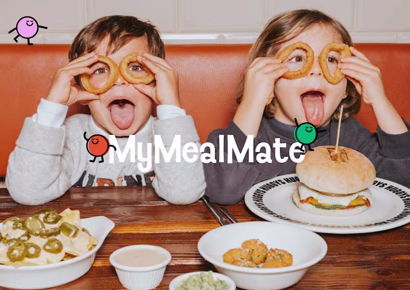 Cover image for MyMealMate - Kids Social Impact Logo & Brand Identity