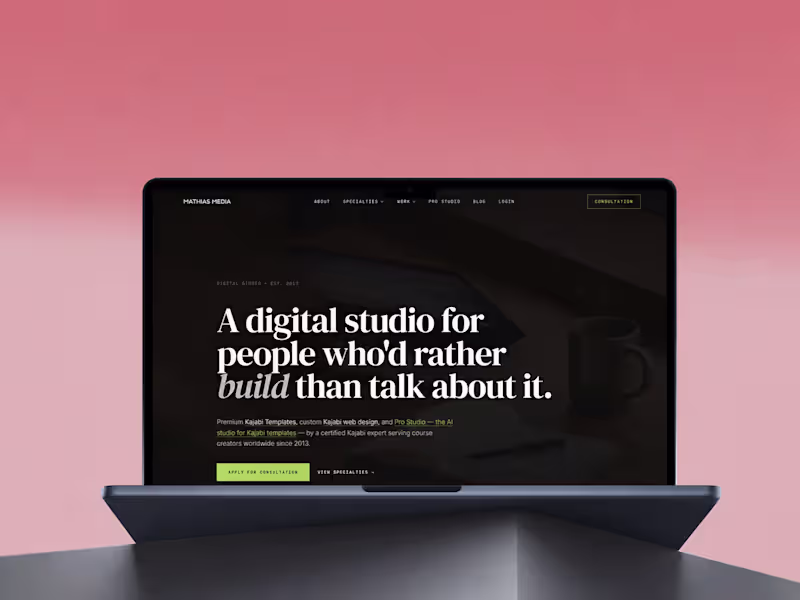 Cover image for Base44 Agency Website & Lead System