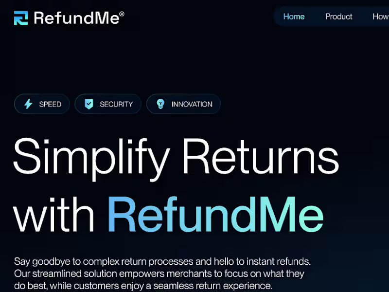 Cover image for Refund-Me – Refund Management Platform