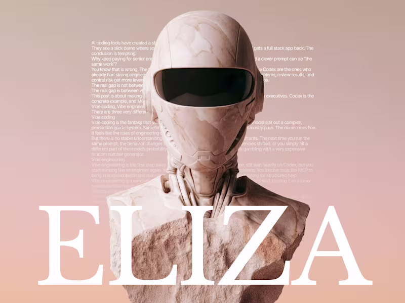 Cover image for High-end visuals for a company integrating AI in business