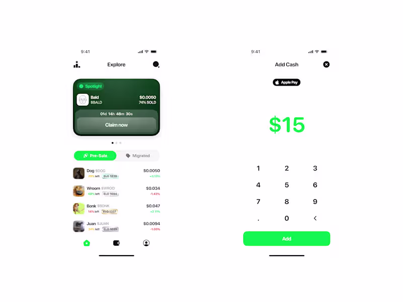 Cover image for goodtech - mobile wallet and meme coin trading app