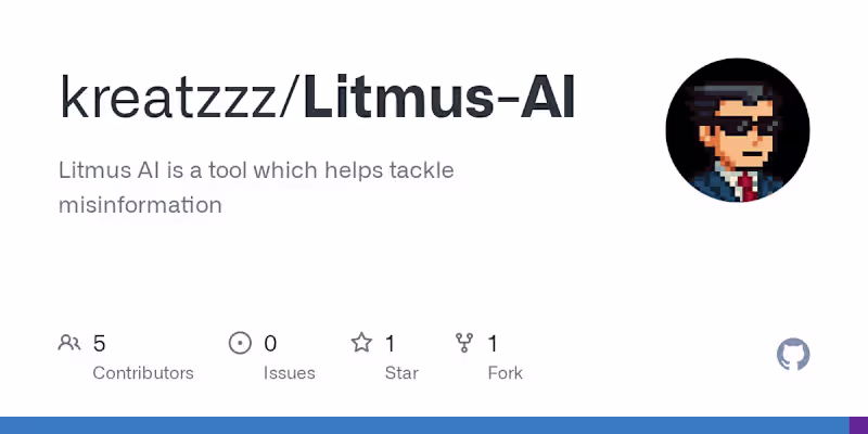 Cover image for Litmus AI | AI-Powered Fact-Checking Assistant