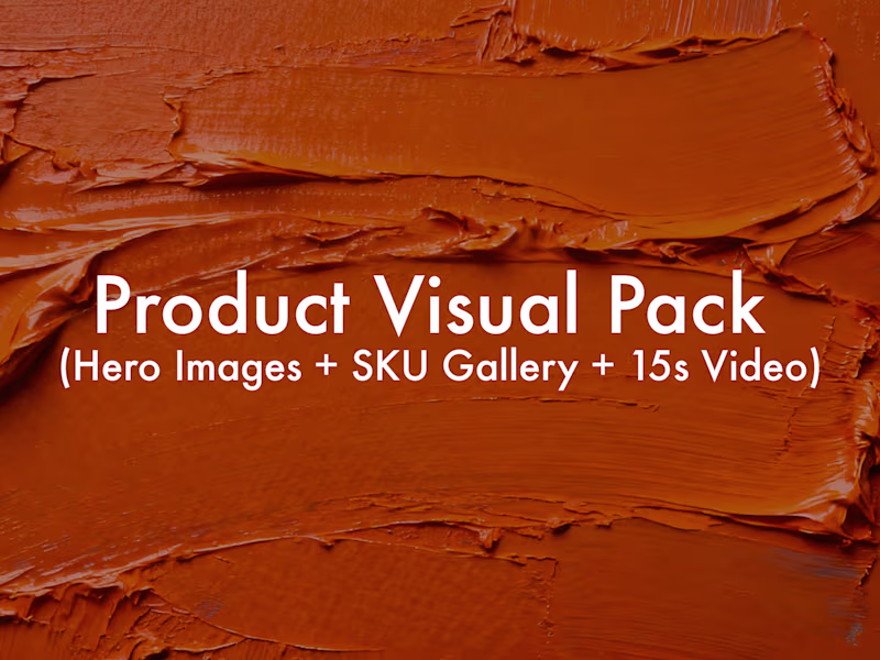 Cover image for Product Hero System-High-impact product visuals for brands