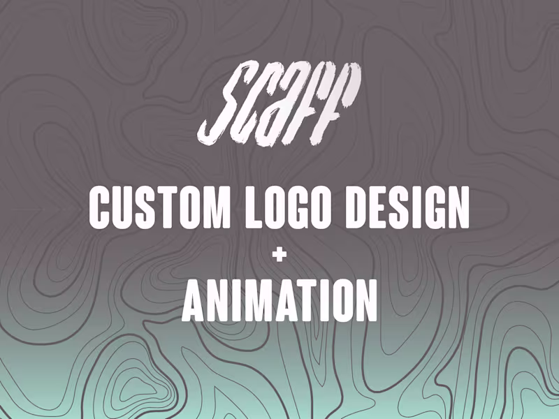 Cover image for Custom Logo Design + Animation