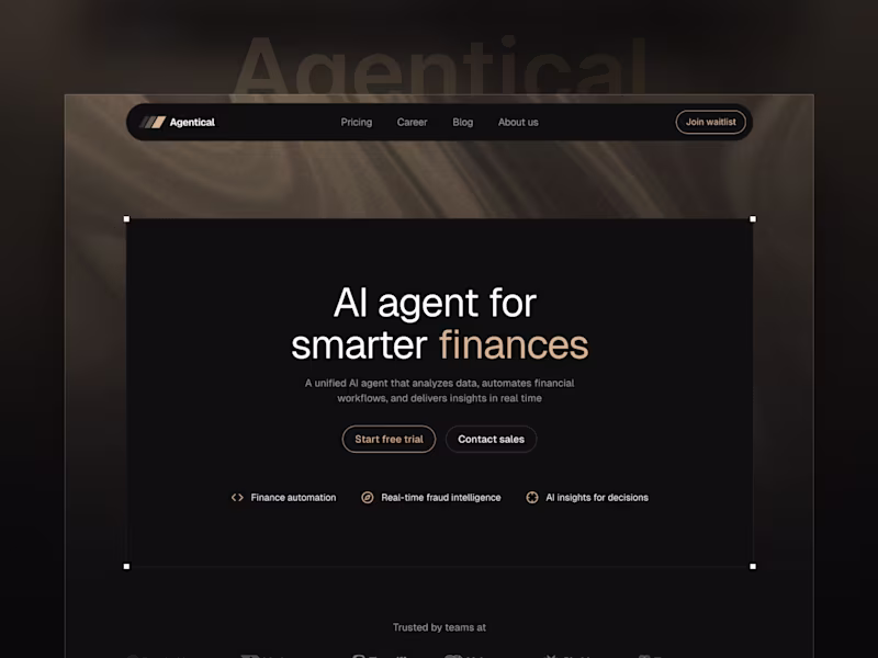 Cover image for Framer Fintech website development
