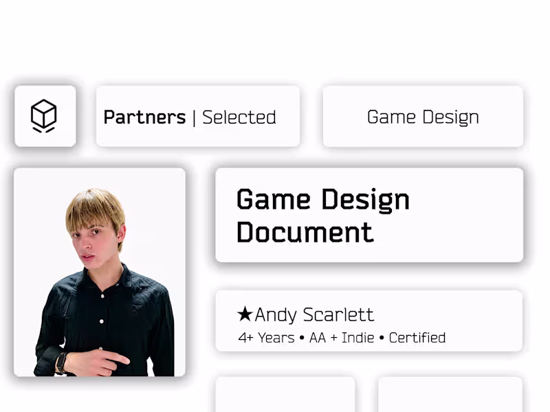 Cover image for A professional Game Design Document (GDD)
