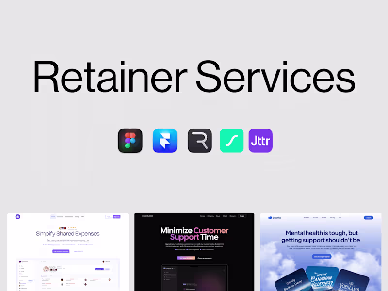 Cover image for Retainer - Design Services 