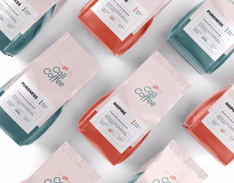 Cover image for Cali Coffee | Logo, Branding & Packaging