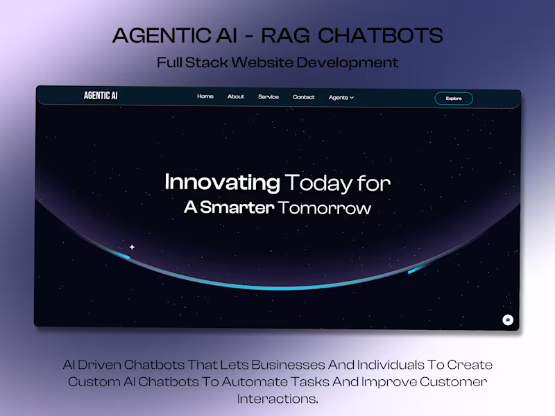 Cover image for Agentic AI – RAG-Based Chatbot Platform