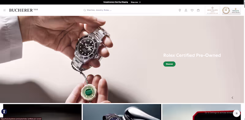 Cover image for Luxury E-commerce Website Design & Development