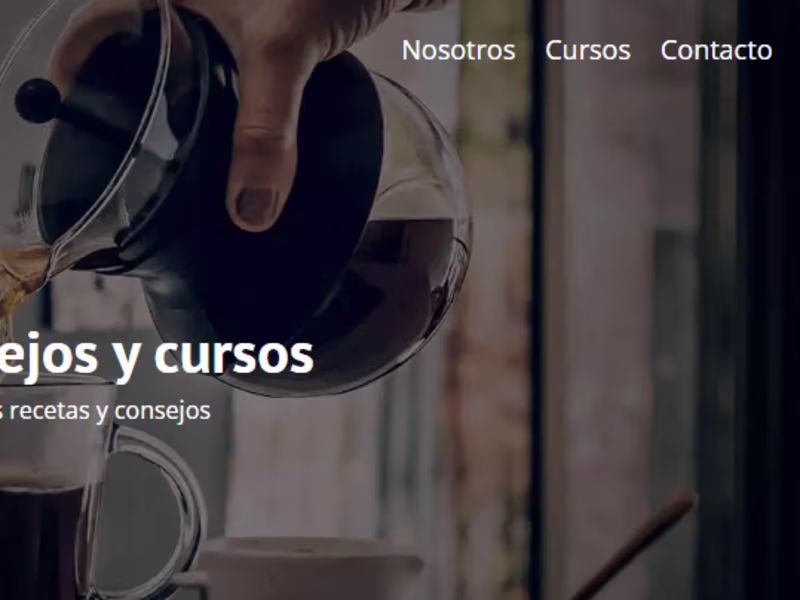 Cover image for Coffee Blog Website
