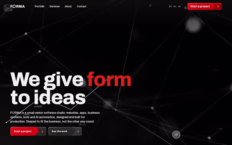 Cover image for Website Design & Development