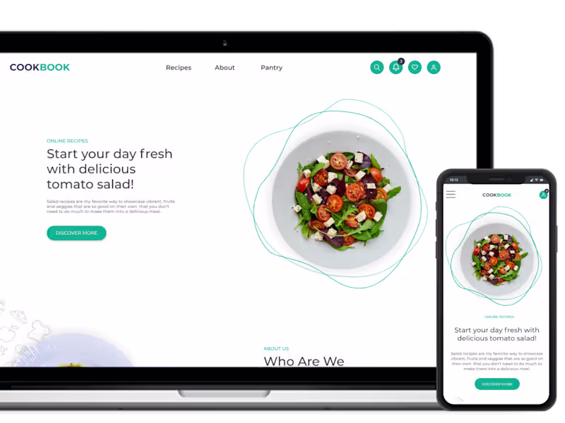 Cover image for Product Design for Cooking App - Recipe Exploration Platform