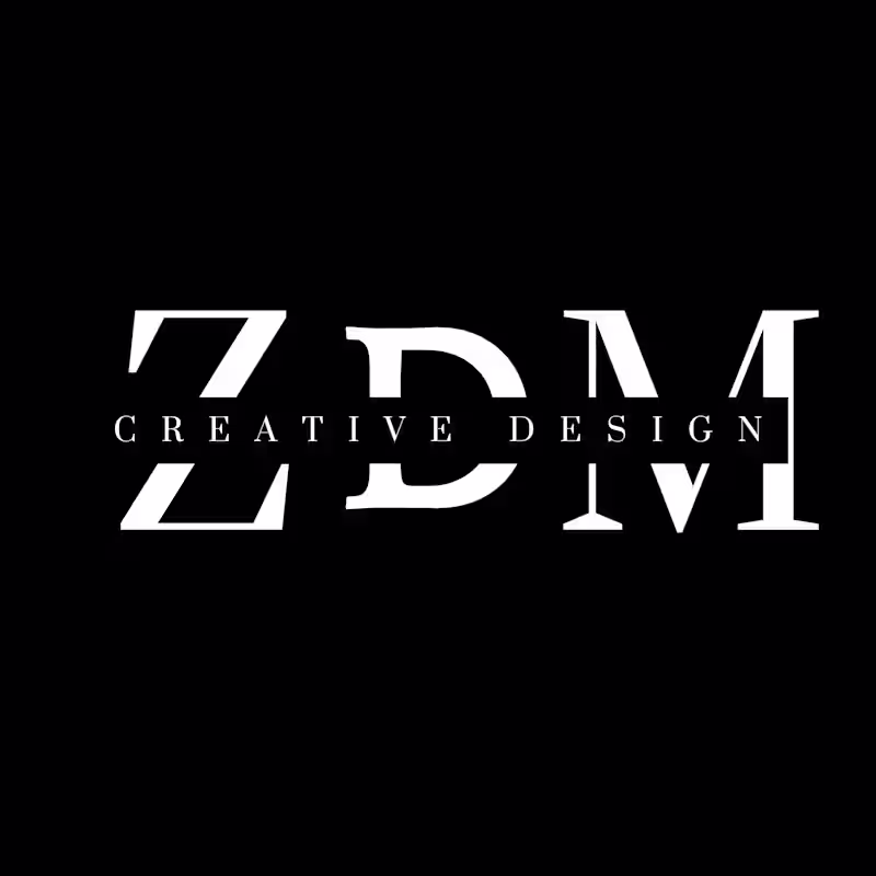 Cover image for Logo Design with Mockups — ZDM Creative Designs