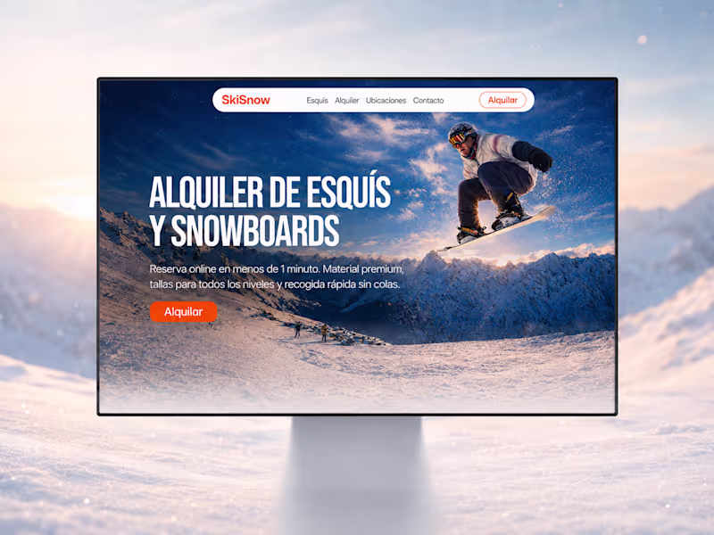 Cover image for SkiSnow Website Design & Development