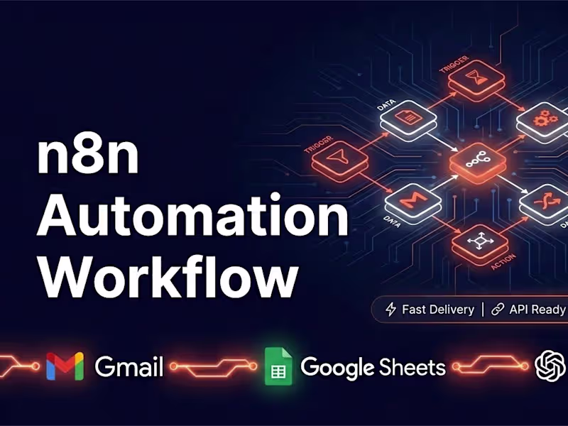 Cover image for n8n Automation Workflow & AI Integration