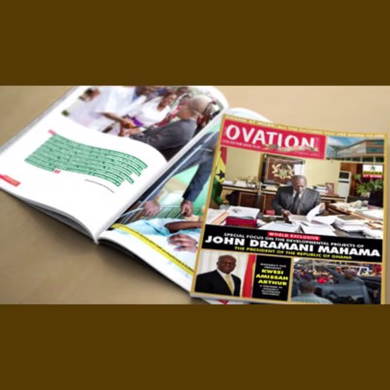 Cover image for Ghana At Work: Special Focus on Mahama's Projects