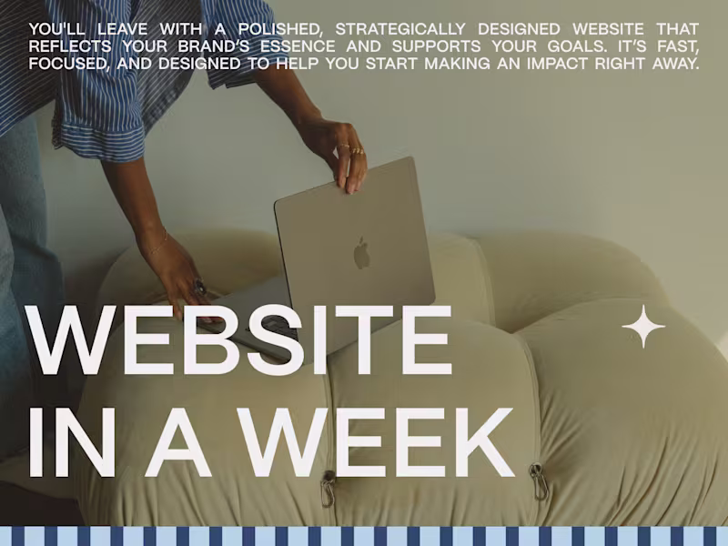 Cover image for Website In A Week 