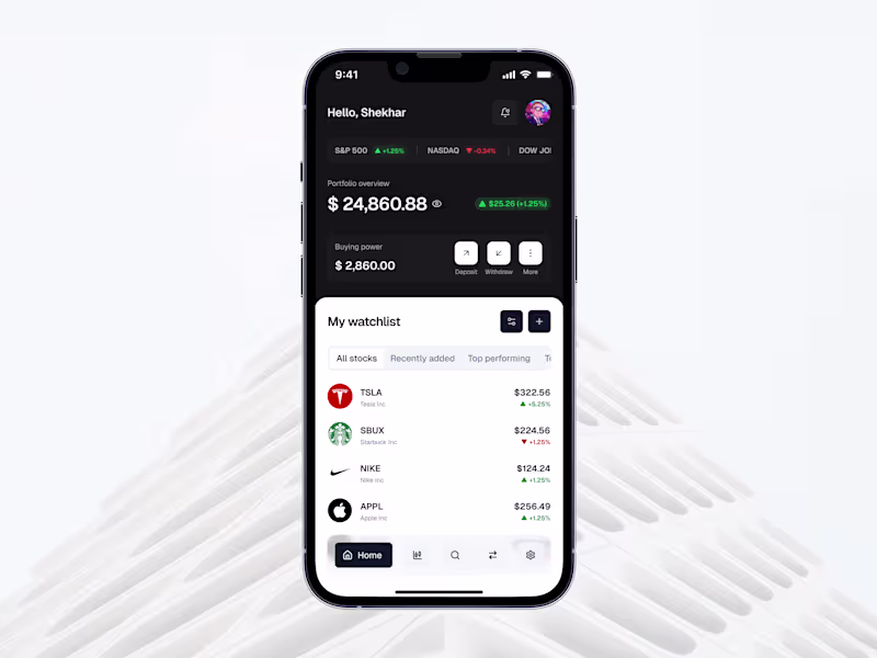 Cover image for Portfolio Management App